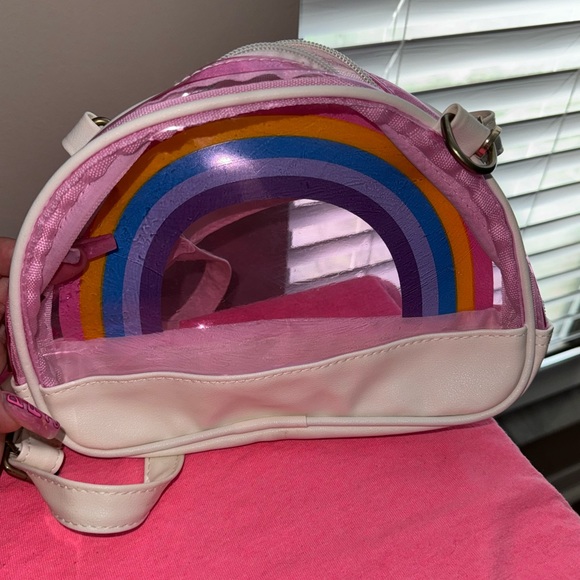 Adjustable Rainbow Clear Purse!! - Picture 2 of 4